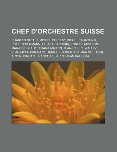 Chef D'Orchestre Suisse