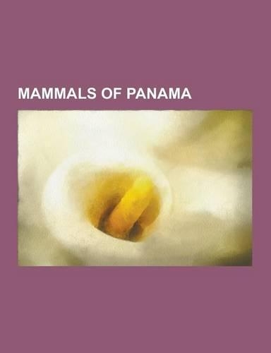 Mammals of Panama