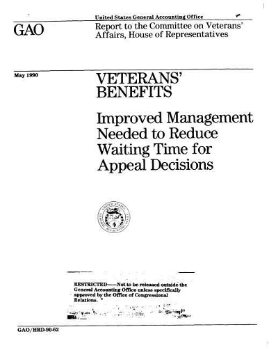 Veterans' Benefits: Improved Management Needed to Reduce Waiting Time for Appeal Decisions