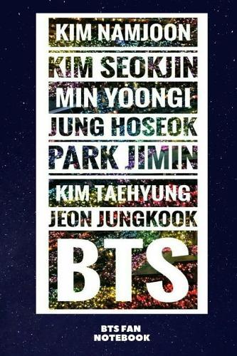 Bts Fan Notebook: (Army of Names)