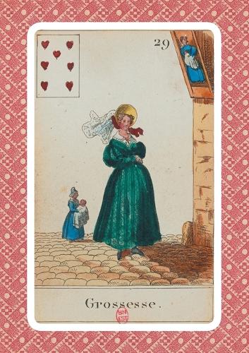 Carnet Blanc, Cartomancie, Grossesse, 18e Siècle: (Bnf Cartes a Jouer)