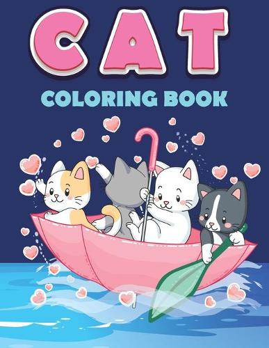Cat Coloring Book: 30 beautiful and cute cats to color for boys and girls