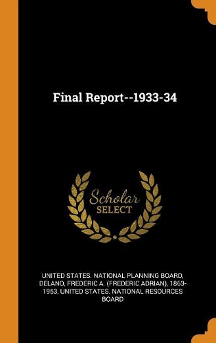 Final Report--1933-34