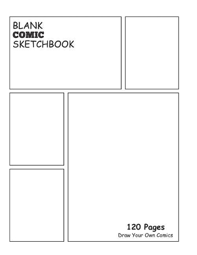 Blank Comic Sketchbook