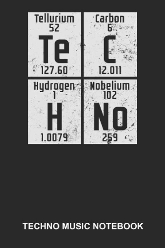 Techno Music Notebook