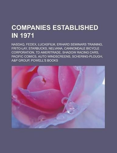 Companies Established in 1971