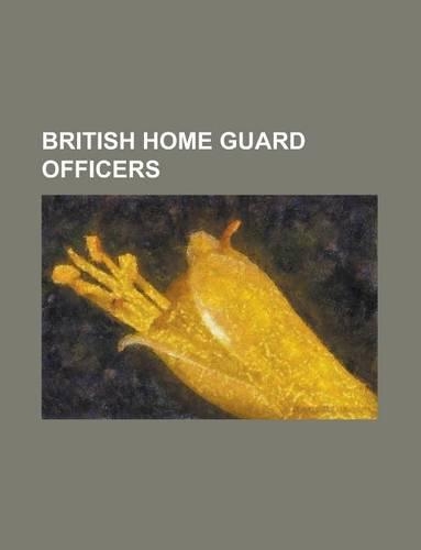 British Home Guard Officers