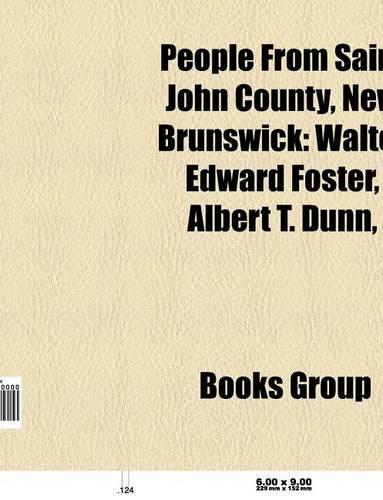 People from Saint John County, New Brunswick