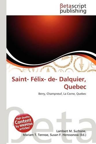 Saint- F LIX- de- Dalquier, Quebec
