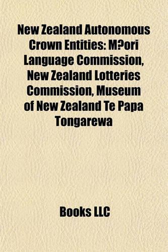 New Zealand Autonomous Crown Entities