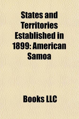States and Territories Established in 1899: American Samoa(English)