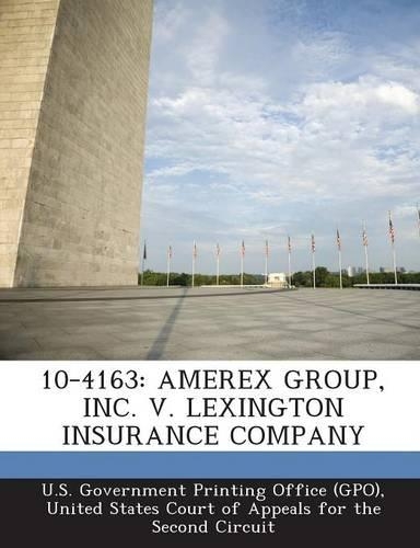10-4163: Amerex Group, Inc. V. Lexington Insurance Company(English)