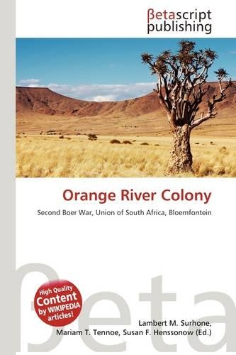 Orange River Colony: (English)