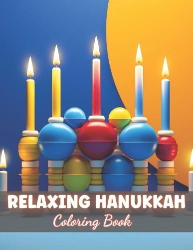 Relaxing Hanukkah Coloring Book