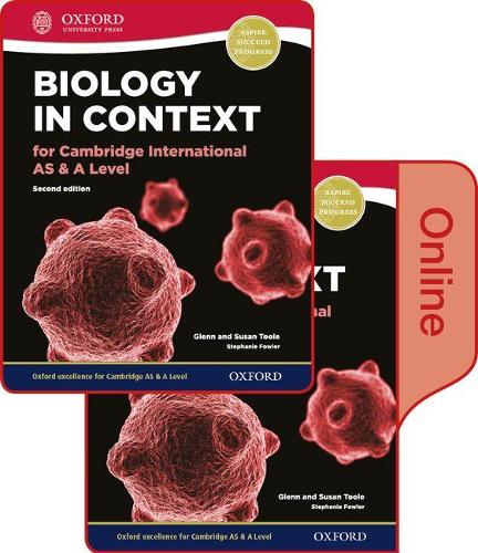Biology in Context for Cambridge International as & a Level Print and Online Student Book Pack