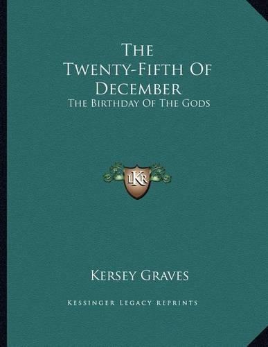 The Twenty-Fifth of December