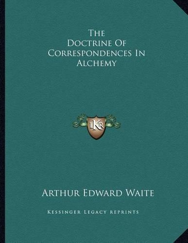 The Doctrine of Correspondences in Alchemy