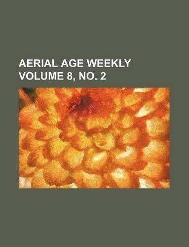 Aerial Age Weekly Volume 8, No. 2