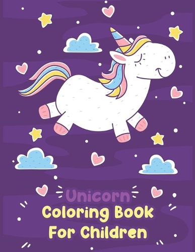 Unicorn Coloring Book For Children