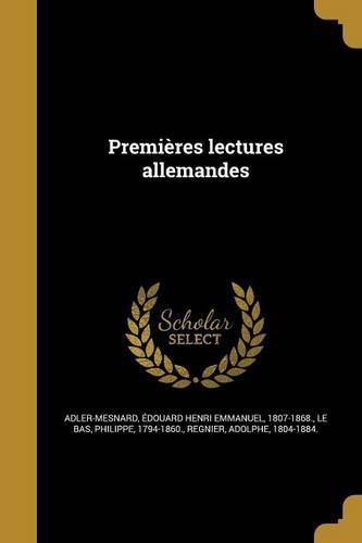 Premières lectures allemandes
