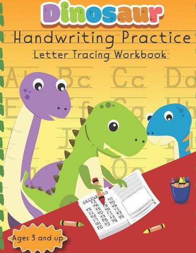 Dinosaur Handwriting Practice Letter Tracing Workbook
