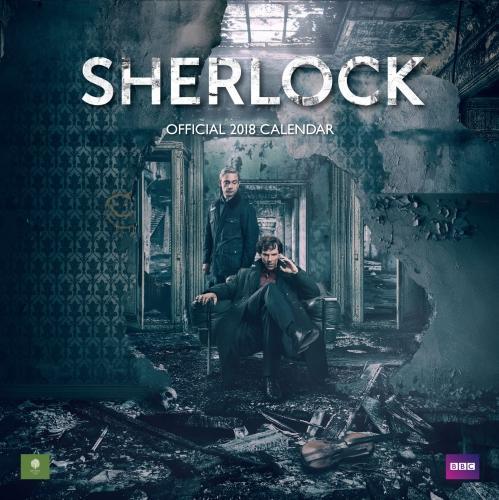 Sherlock Official 2018 Calendar - Square Wall Format