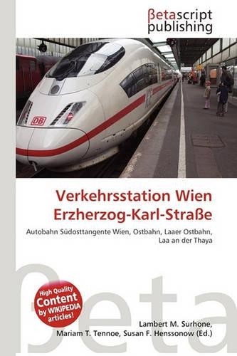 Verkehrsstation Wien Erzherzog-Karl-Strasse: (German)