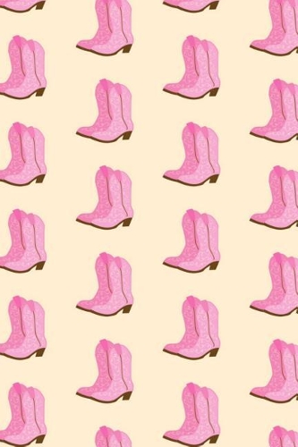 Pink Cowboy Boots Notebook