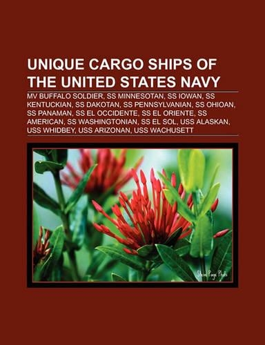 Unique Cargo Ships of the United States Navy