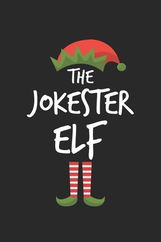 Funny Jokester Elf Christmas Notebook Gift