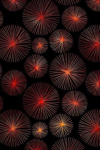 Bullet Journal Notebook Watercolor Dandelion Puff Balls Pattern 8