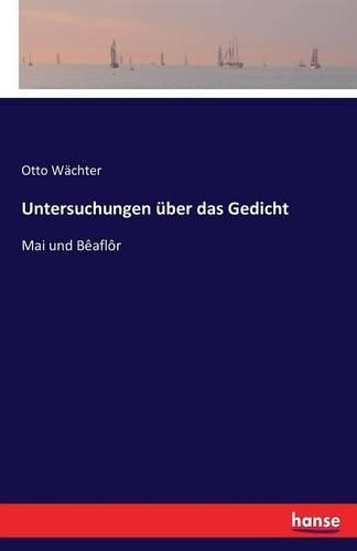 Untersuchungen über das Gedicht