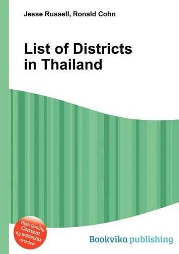 List of Districts in Thailand