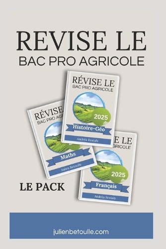 Pack Guide de révisions bac pro agricole matières générales 2025