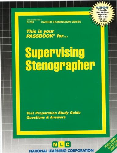 Supervising Stenographer