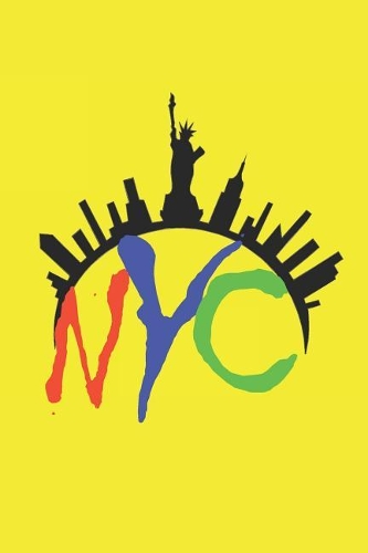 NYC: Notebook, New York City skyline