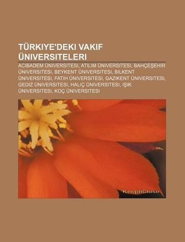 Turkiye'deki Vak F Universiteleri