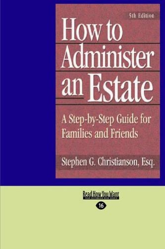 How to Administer an Estate