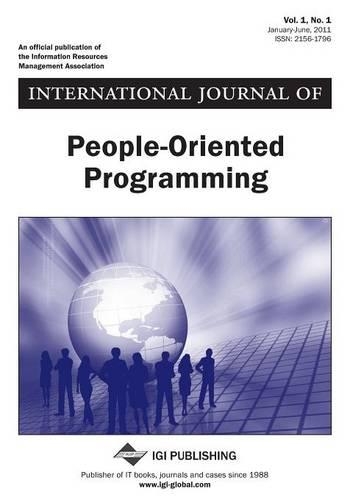 International Journal of People-Oriented Programming, Vol 1 ISS 1: (English)