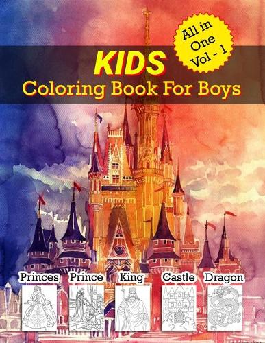 Kids Coloring Book for Boys ( All in One Vol - 1 )