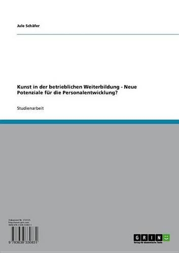 Kunst in Der Betrieblichen Weiterbildung