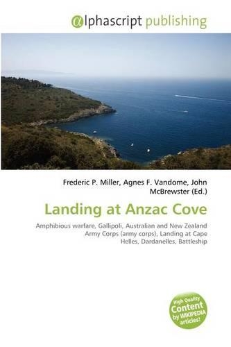 Landing at Anzac Cove