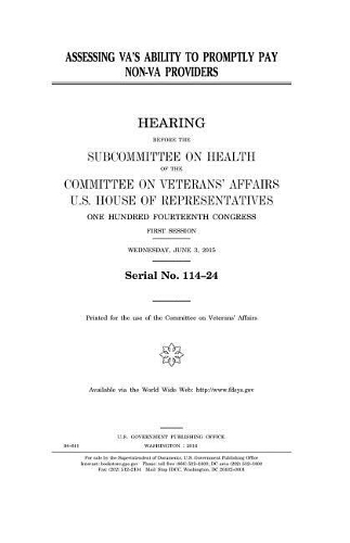Assessing VA's ability to promptly pay non-VA providers