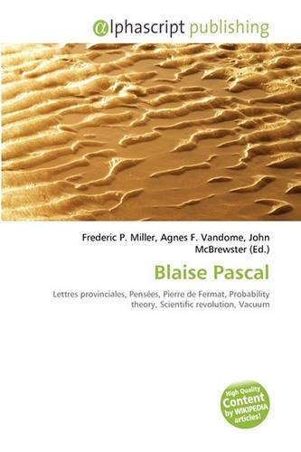 Blaise Pascal: (English)