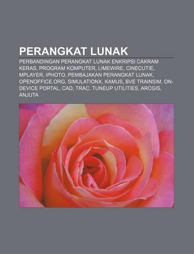 Perangkat Lunak: Perbandingan Perangkat Lunak Enkripsi Cakram Keras, Program Komputer, Limewire, Cinecutie, Mplayer, iPhoto(Indonesian)