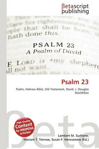 Psalm 23: (English)