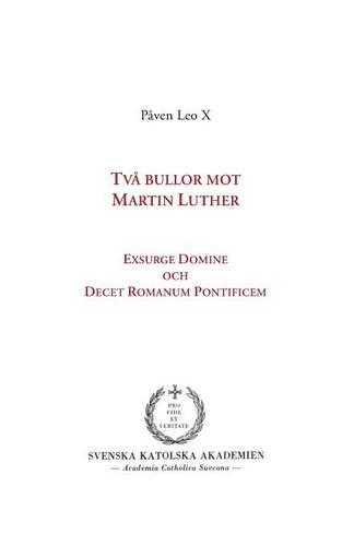 TVA Bullor Mot Martin Luther
