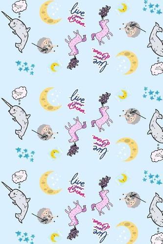 Narwhal Unicorn Sheep Dream Notebook