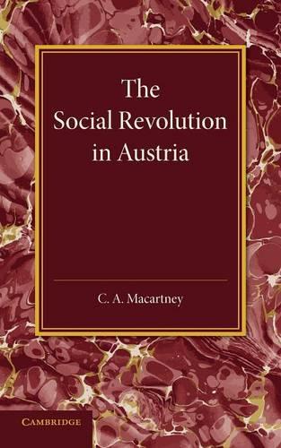 Social Revolution in Austria: (English)
