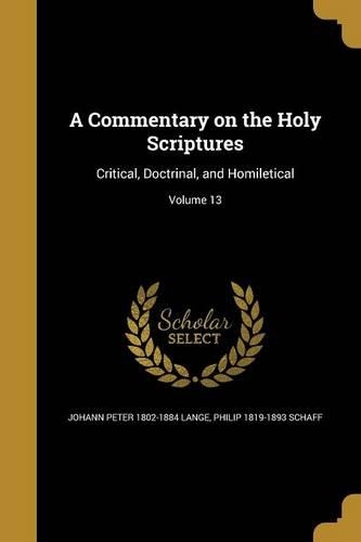 A Commentary on the Holy Scriptures
